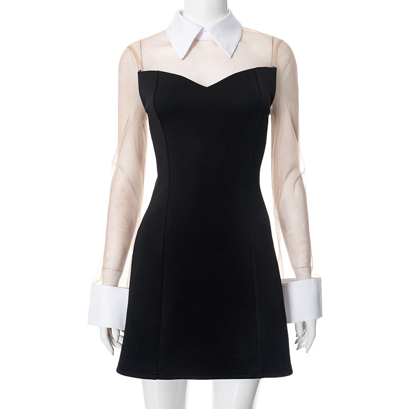 Bedelia Mini Dress - Black