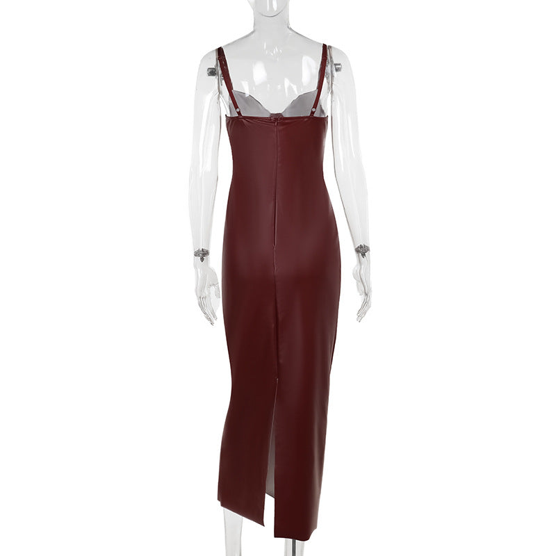 Royal Maroon Dress - Maroon