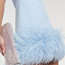 Seraya Mini Dress - Blue