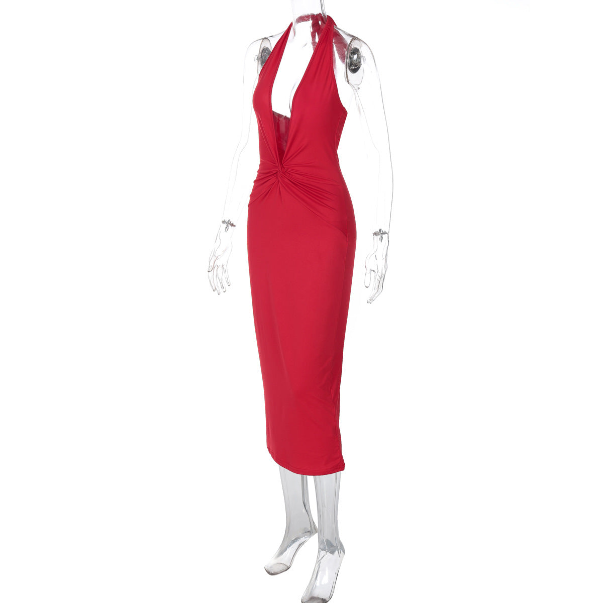 Malawi Maxi Dress Red