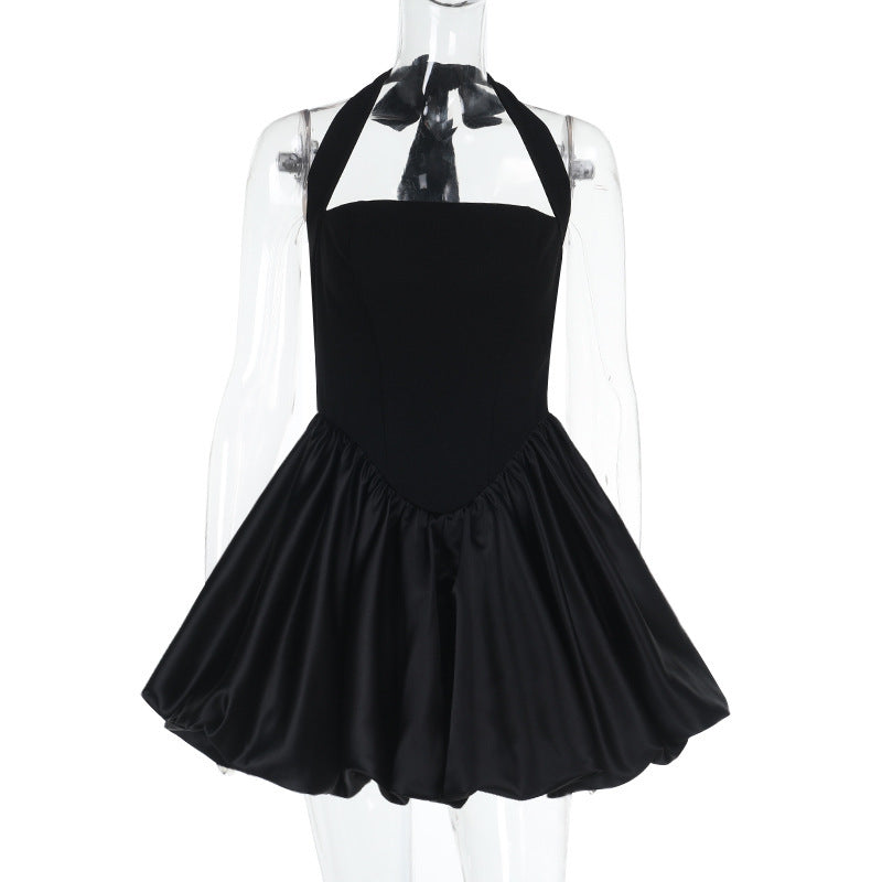 Vettori Mini Dress-Black
