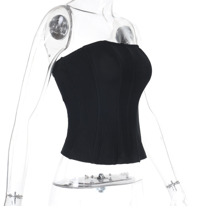 Dazzling Lady Top-Black