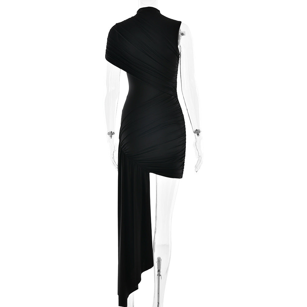 Gema Mini Dress - Black