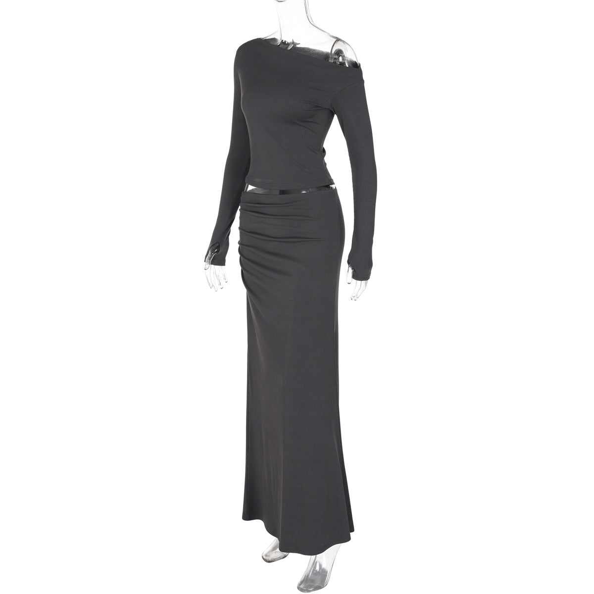 Dark Angel Co-ord - Dark Grey