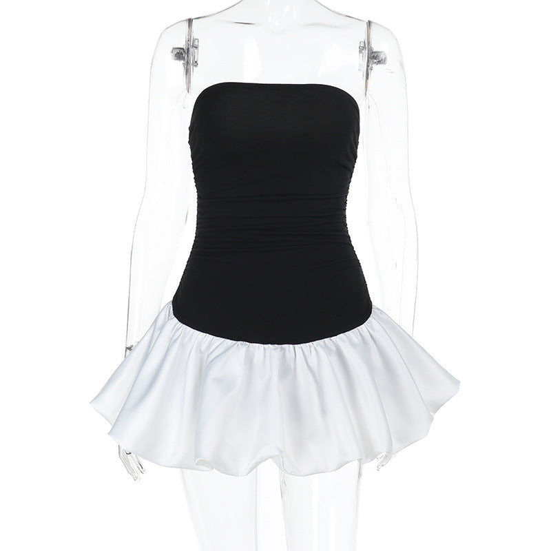 Vemola Mini Dress - Black