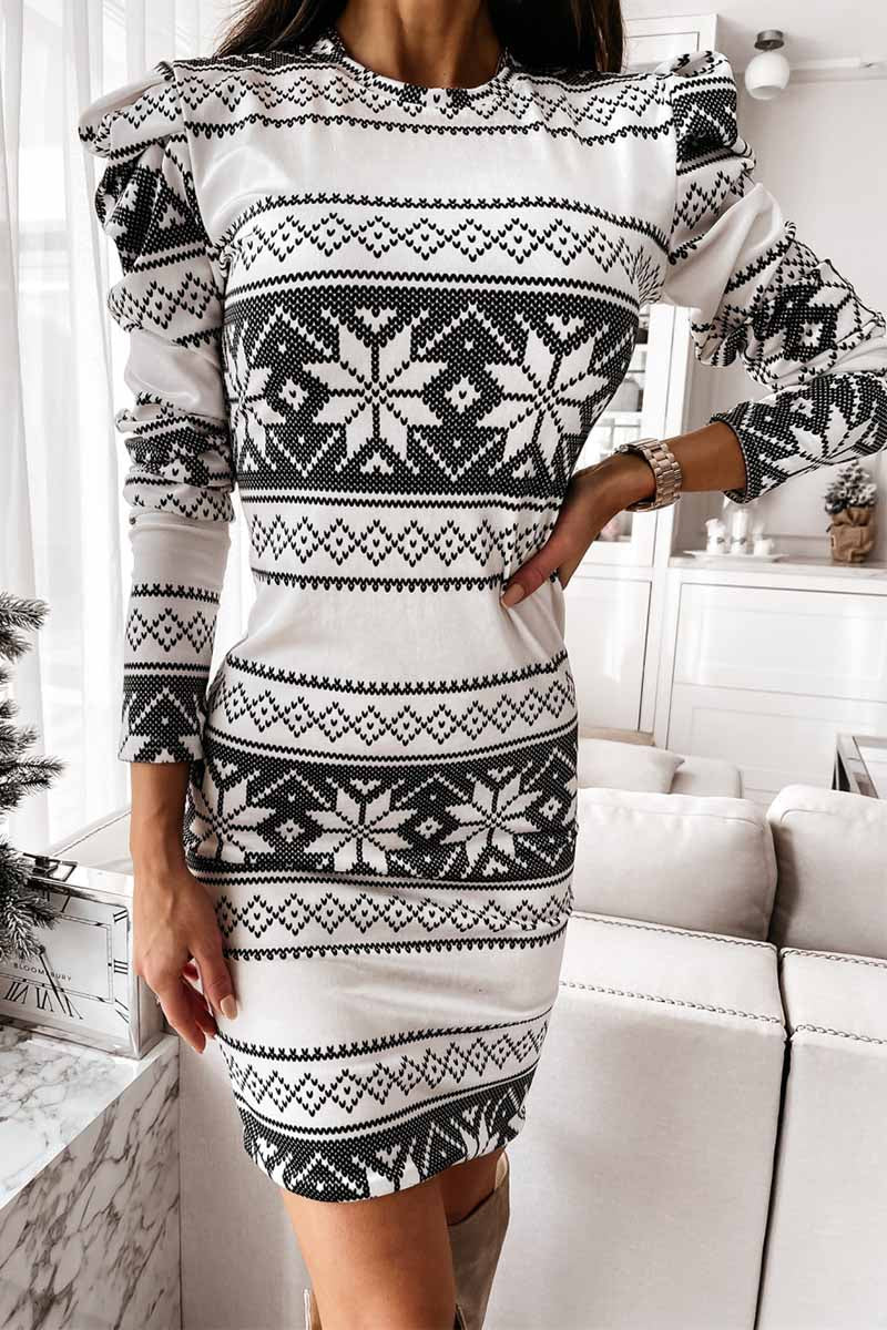Deep V-Neck Midi Dress