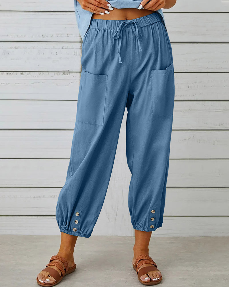 Susanna Luxe Wide Waisted Dress Pants Boutique Collection