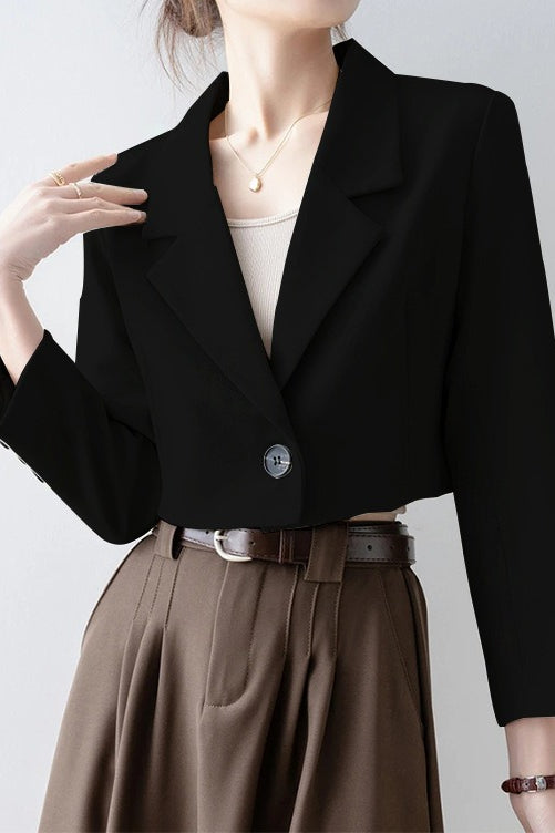 Short Length Relaxed Blazer