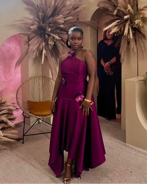 Purple Maxi dress Sleeveless Evening Prom Dress   fg7585