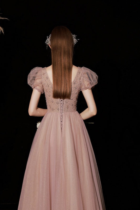 Chiffon Empire Waist Prom Dress