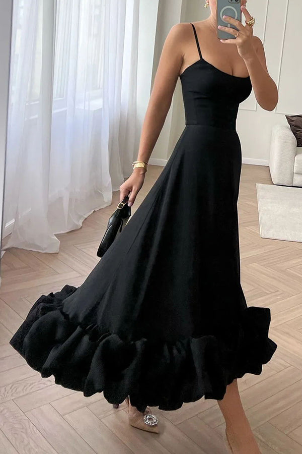 Chiffon Sweetheart Neckline Ruffled Mini Dress