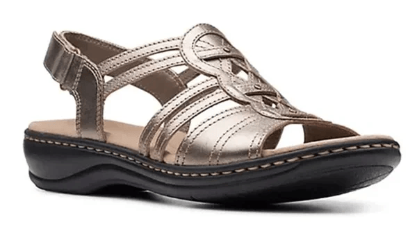 Strappy Closed Toe Adjustable Flat Sandals