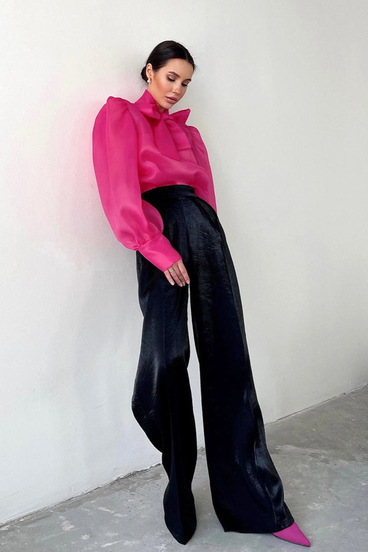 Layered Sheer Blouse