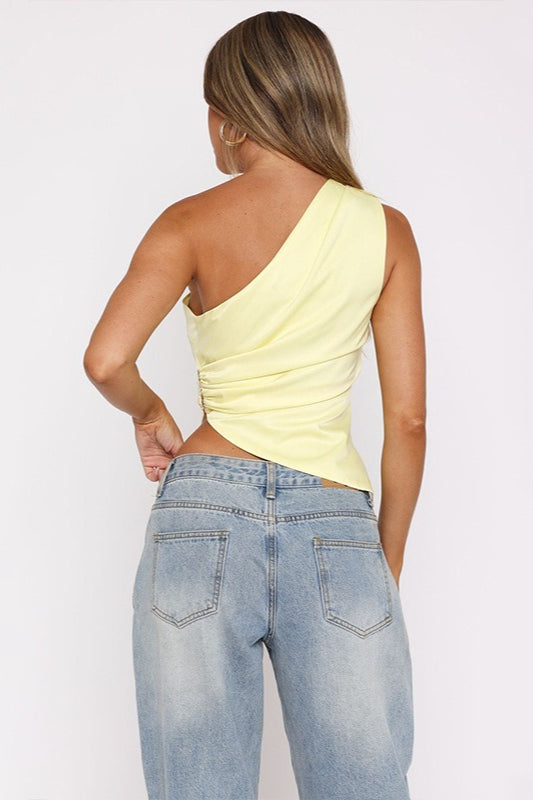 Ruched Crop Top