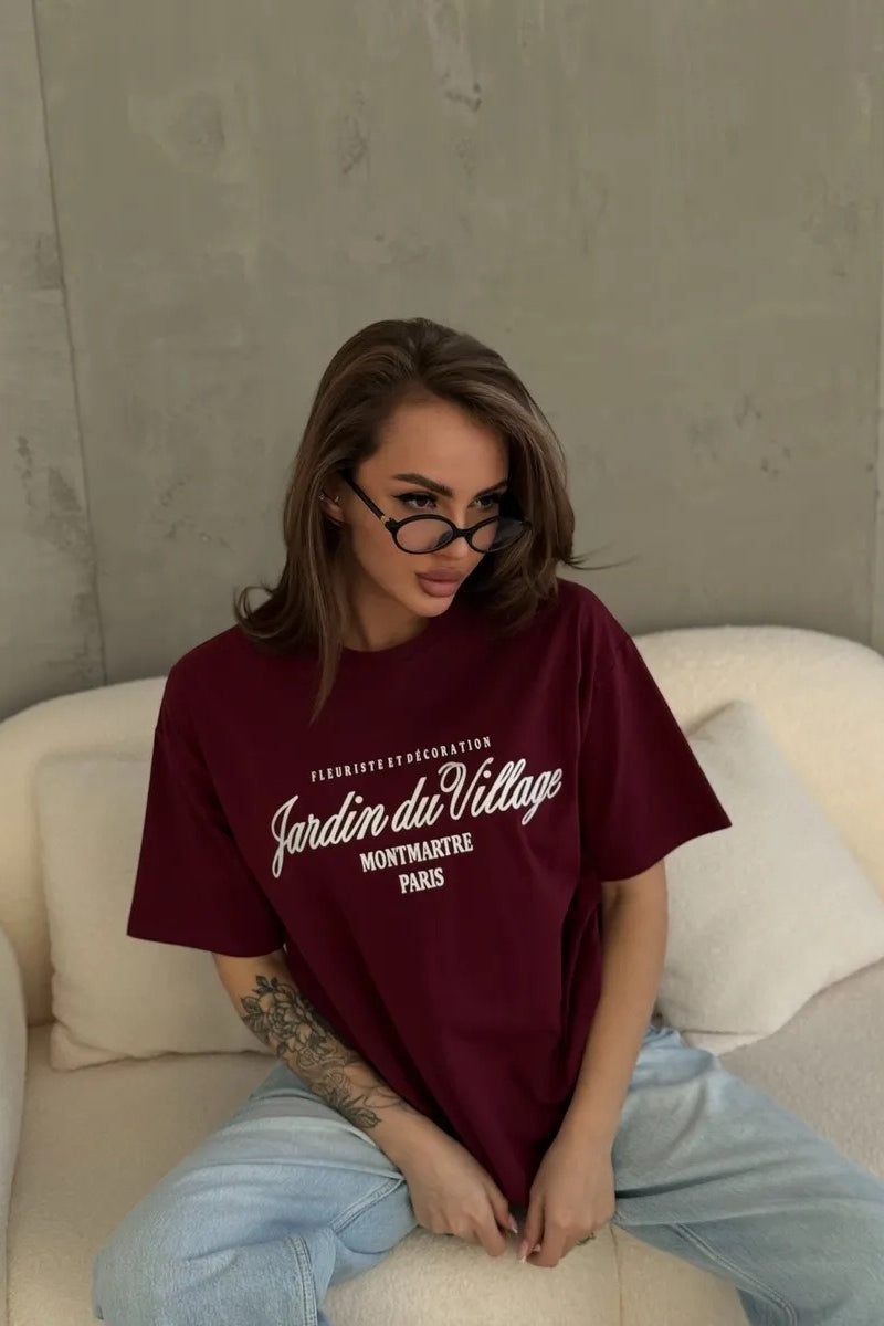Heavyweight Streetwear Graphic T-Shirt