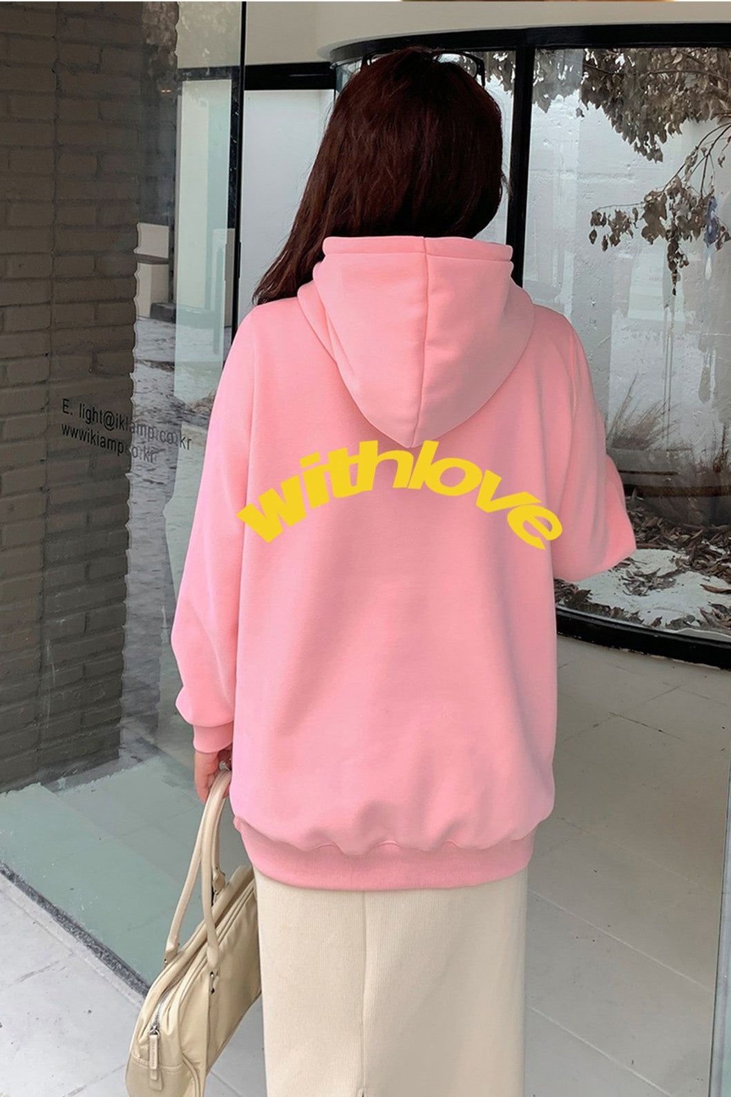 Pocket Print Pullover Hoodie