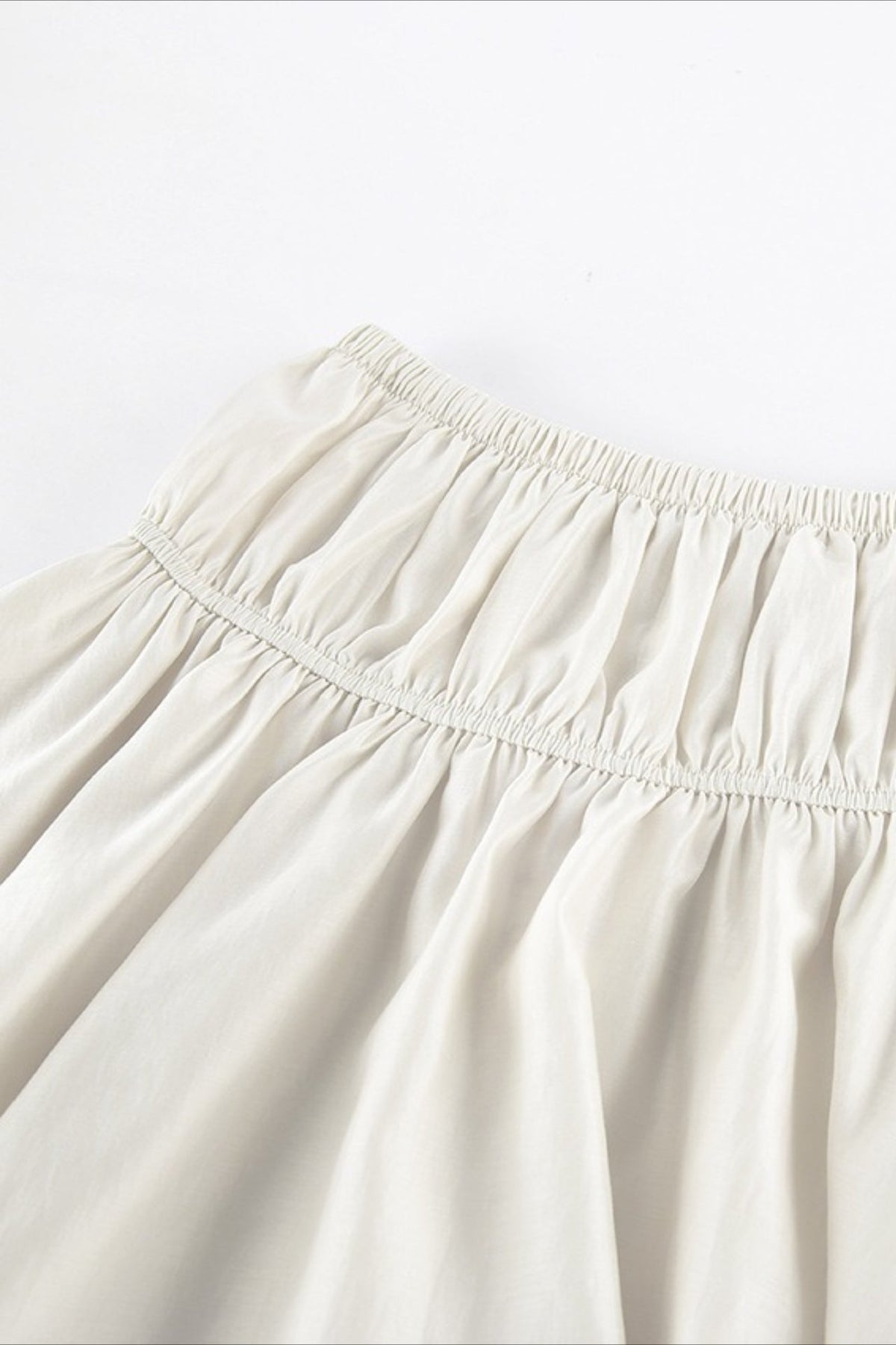 Halter Neck Gathered Bubble Hem Top and Ruffle Mini Skirt Two Piece Set 10