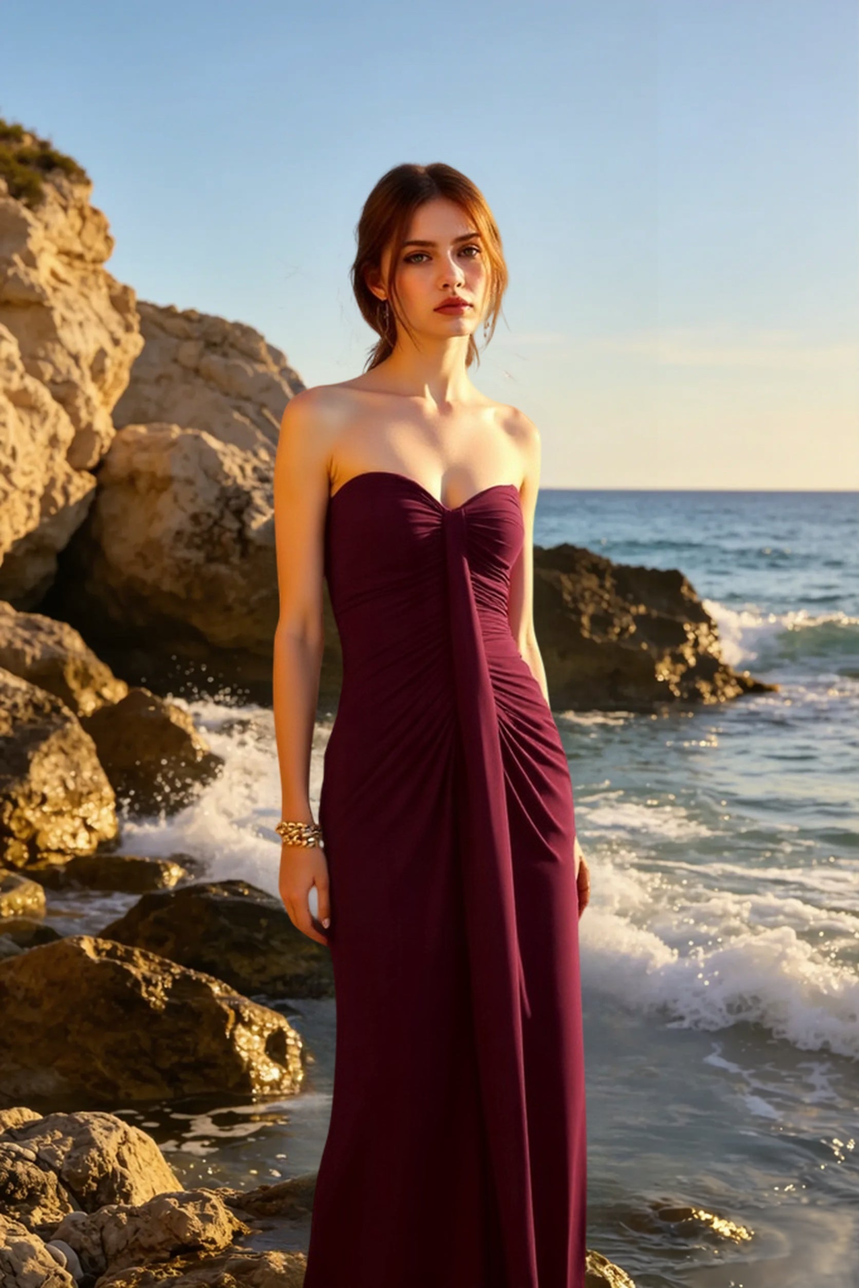 Ruched Dress