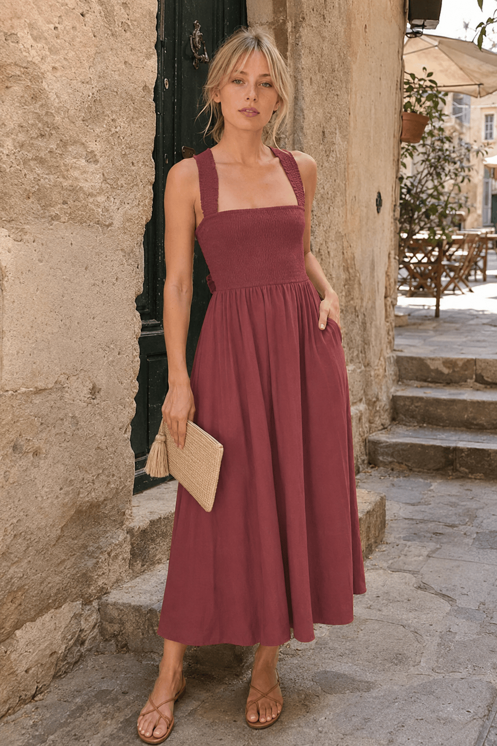 Silvia Backless Stylish Summer Dress