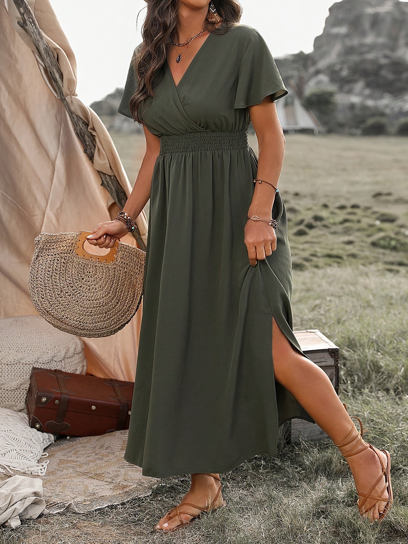 Marissa Chic Summer Dress Elevated Occasion Wear