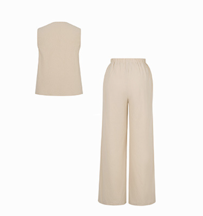 Livia Co-Ord - Apricot