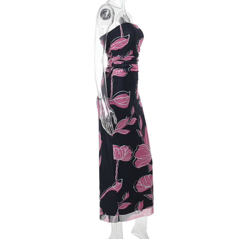 Helberg Maxi Dress - Pink
