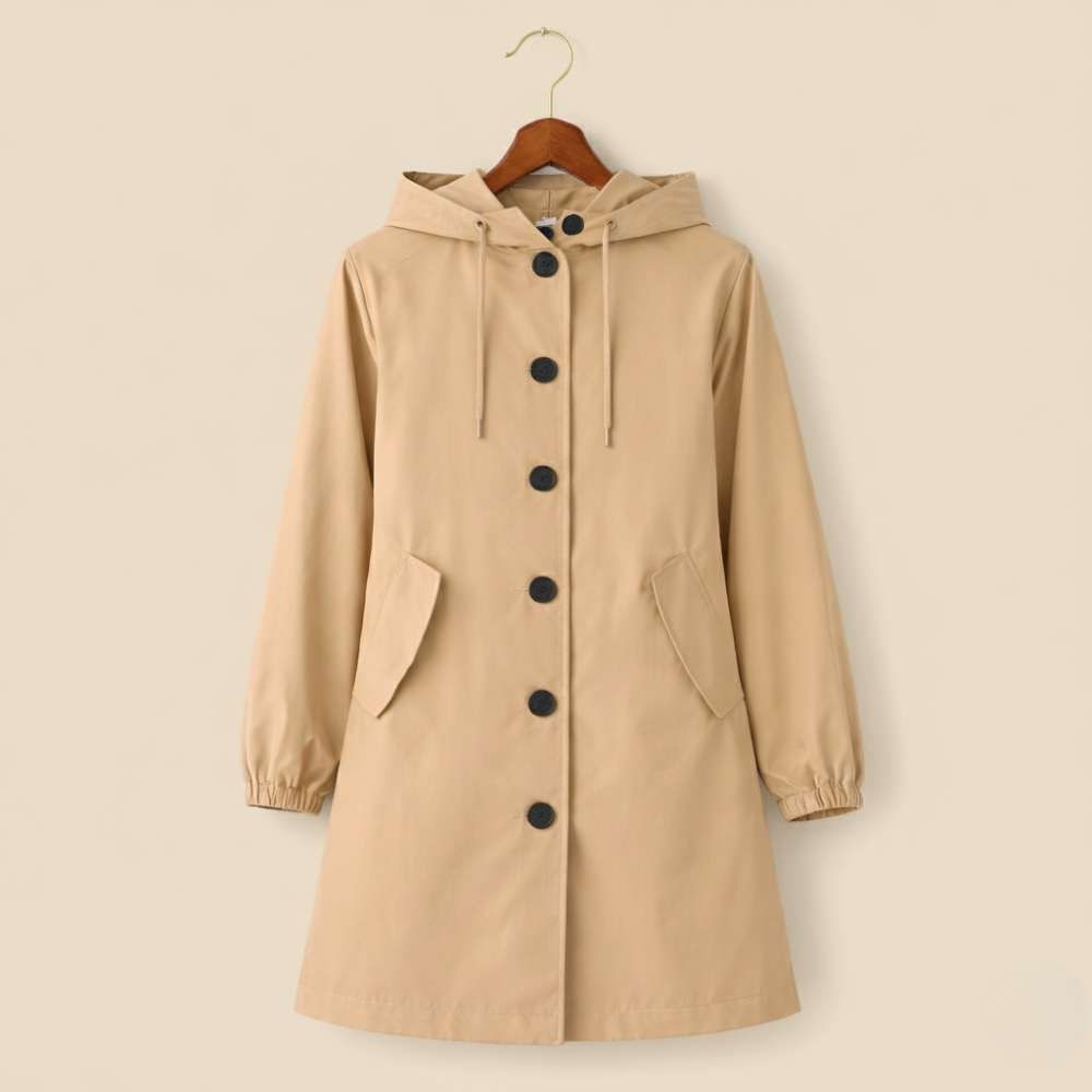 Loose-Fit Hooded Windbreaker