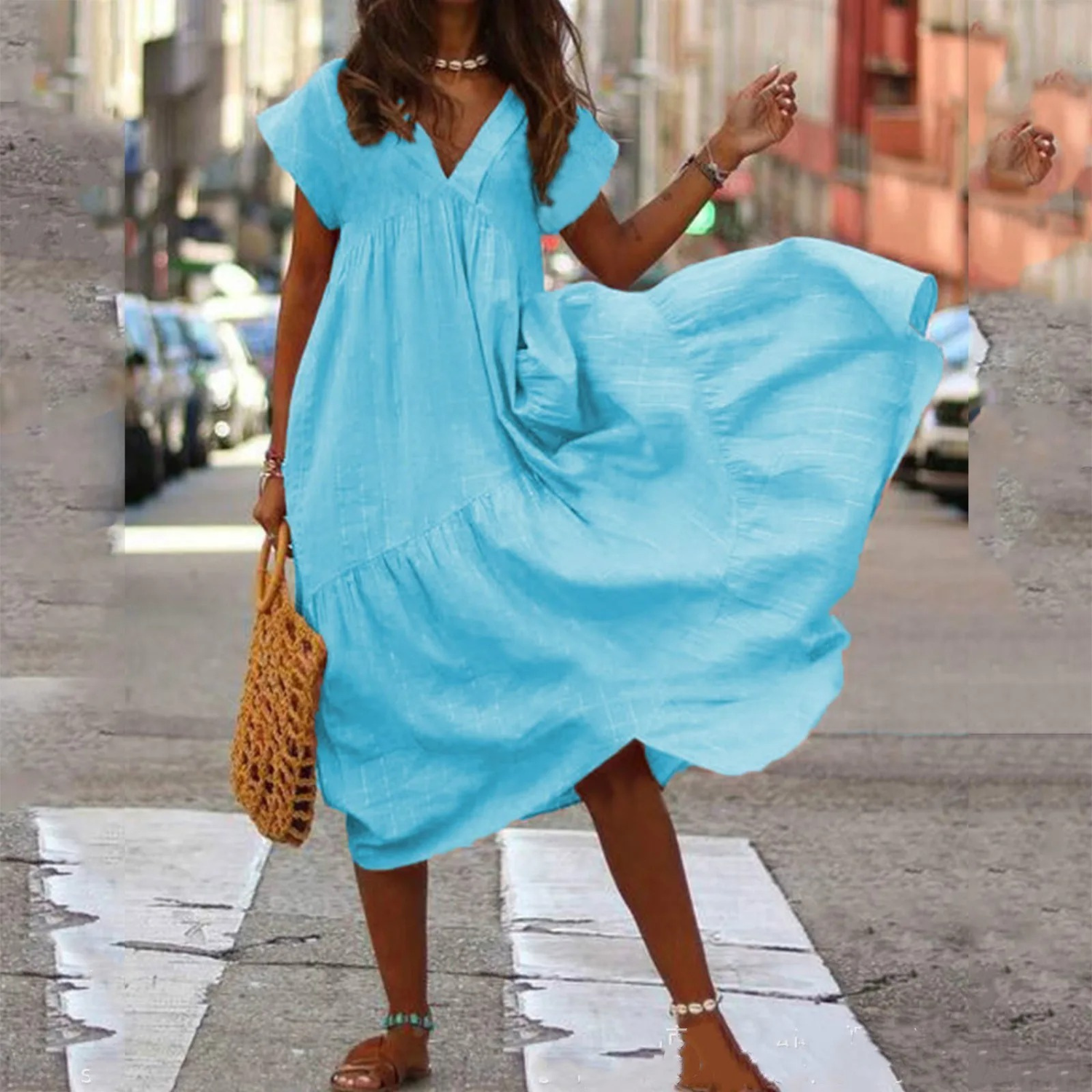Katarina Casual and Relaxed Dress for Women Sophisticated Look