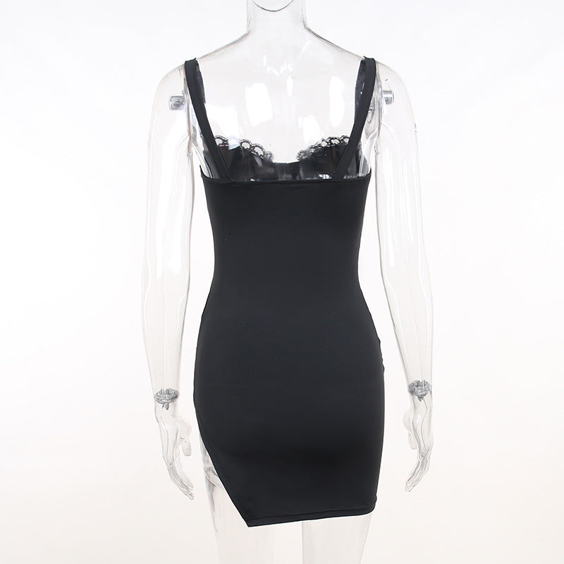 Evara Mini Dress - Black