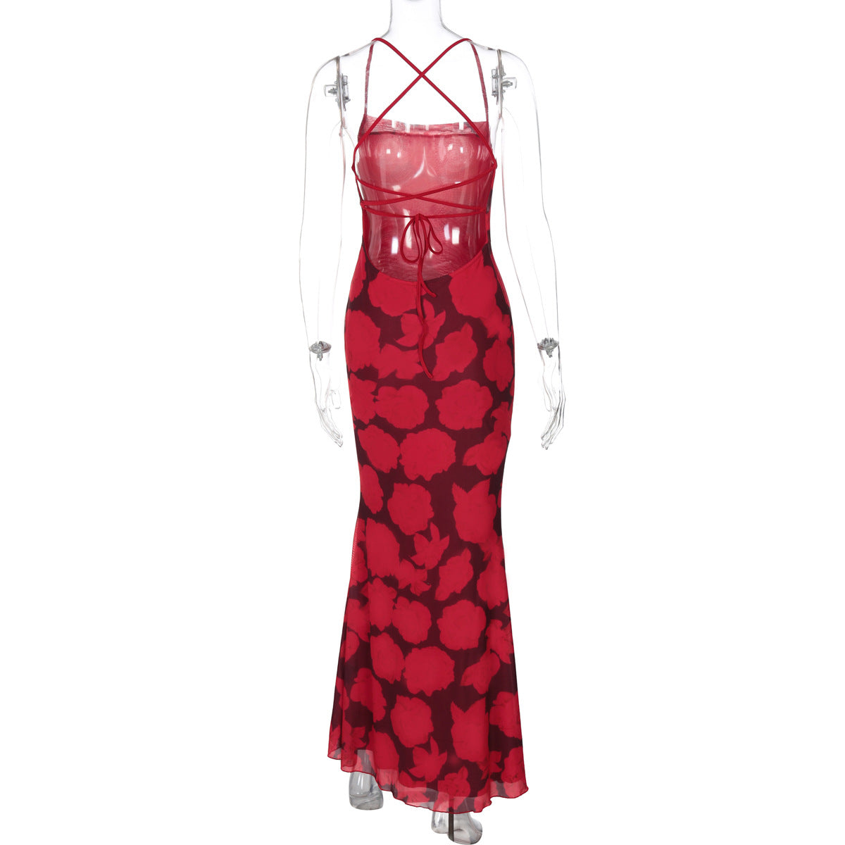 Frederick Maxi Dress - Red