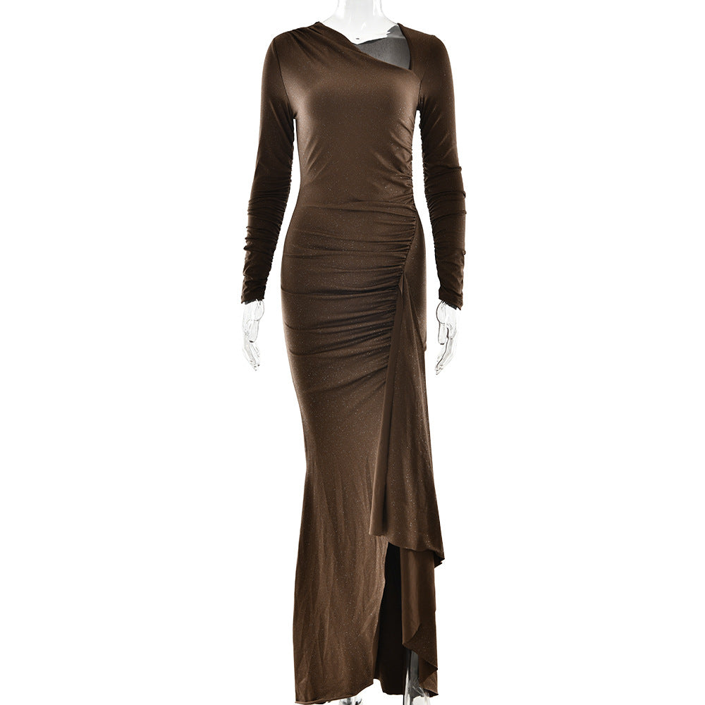 Watson Maxi Dress - Brown