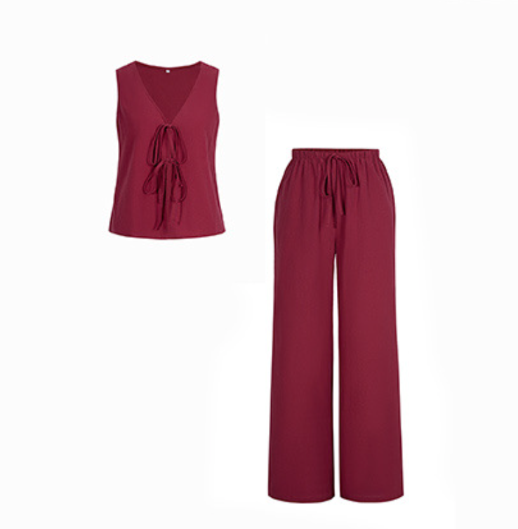 Livia Co-Ord - Maroon