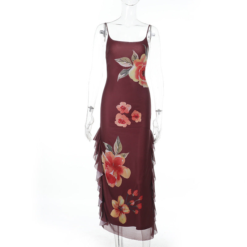 Russo Maxi Dress - Brown