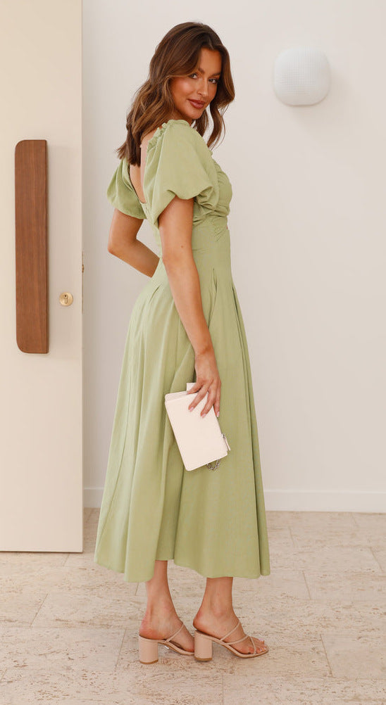 Algar Dress Green