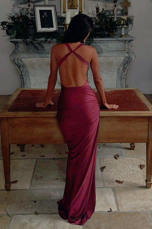 Halter-Neck Dress