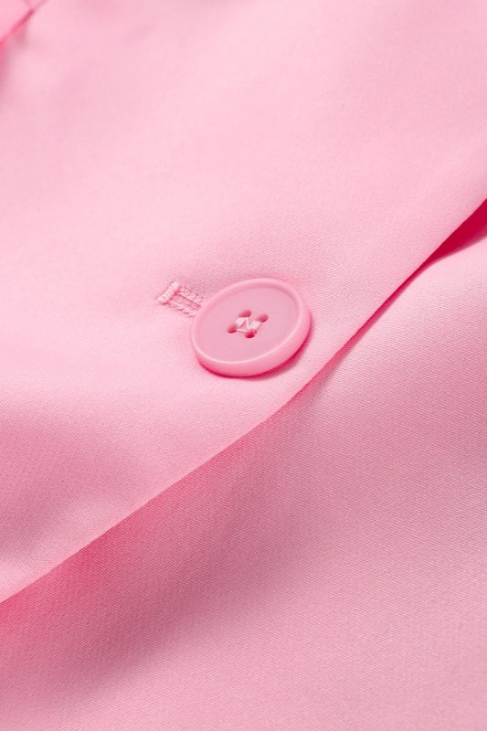 Designer Feather Accent Blazer