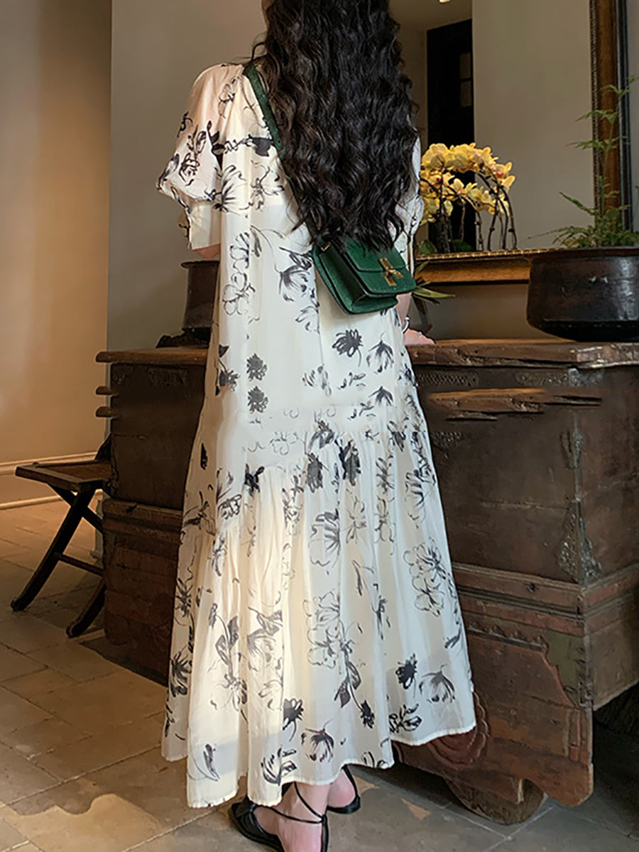 A Vintage Style Dress with Delicate Timeless Details
