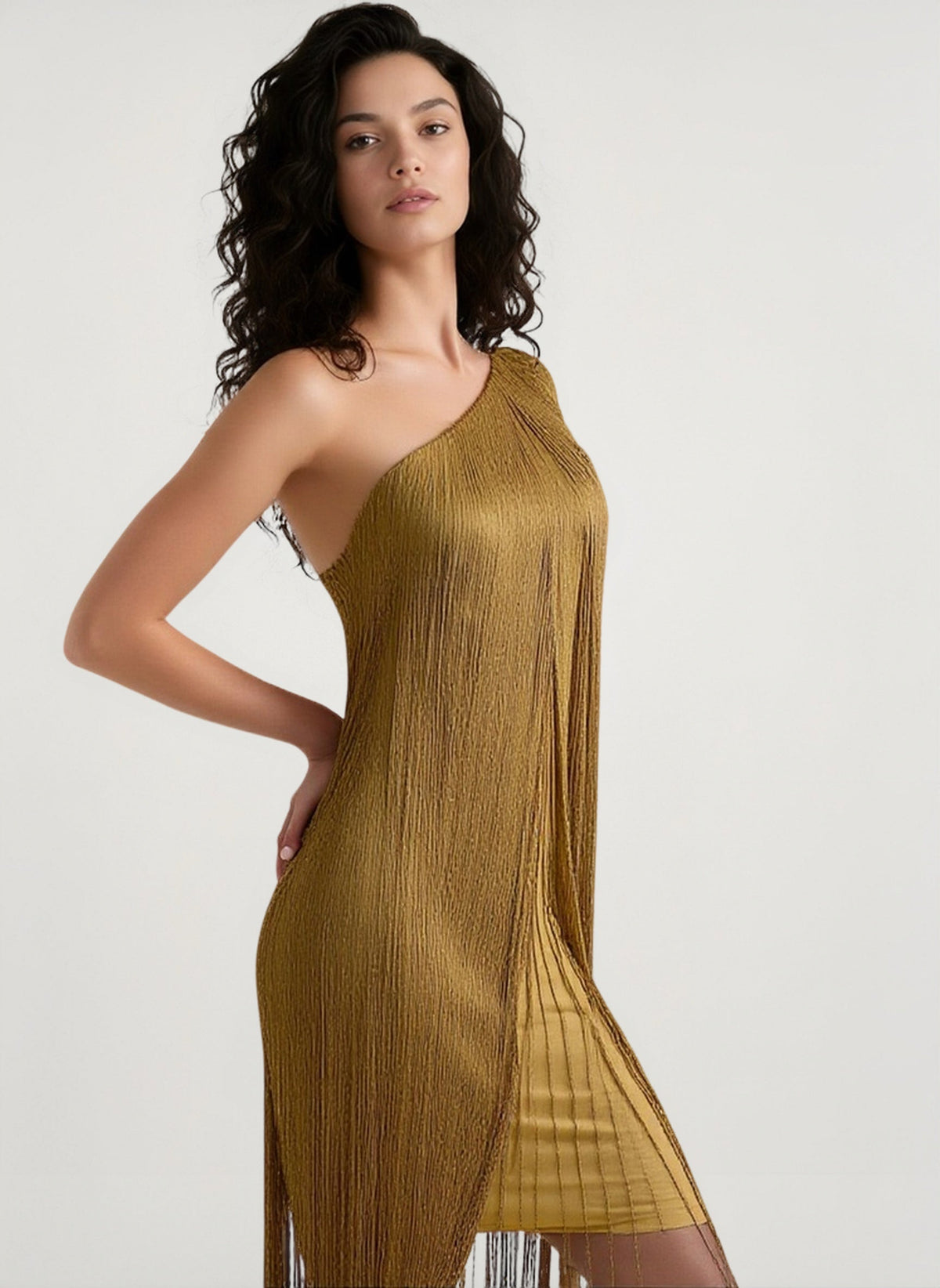 simple flowy dress Fringe Party Cocktail COLOR:BLWH and eco 20 Free Crochet Beach top1000wwoct