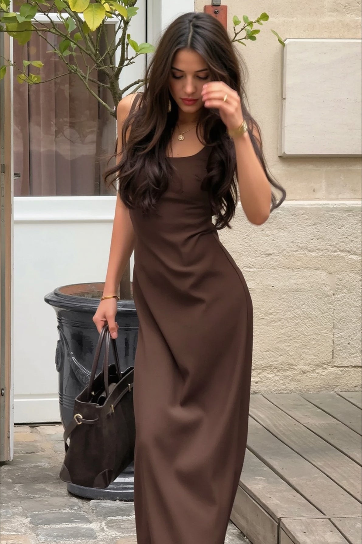 Sleeveless Waist Cinch Bodycon Slip Dress