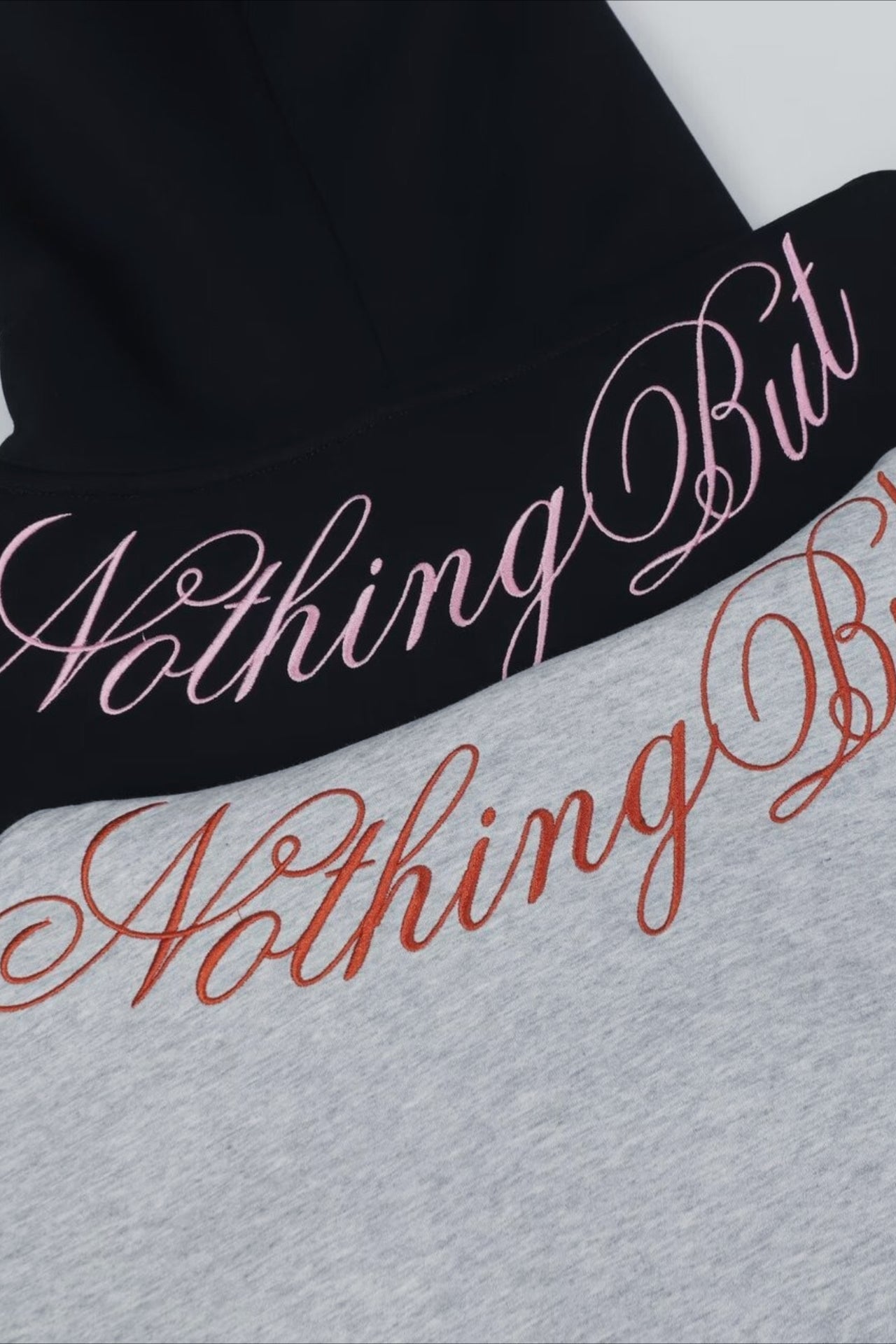 Embroidered Letter Oversized Hoodie