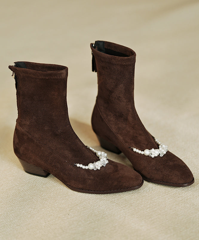 Chic Orthopedic Boots with Unique Design