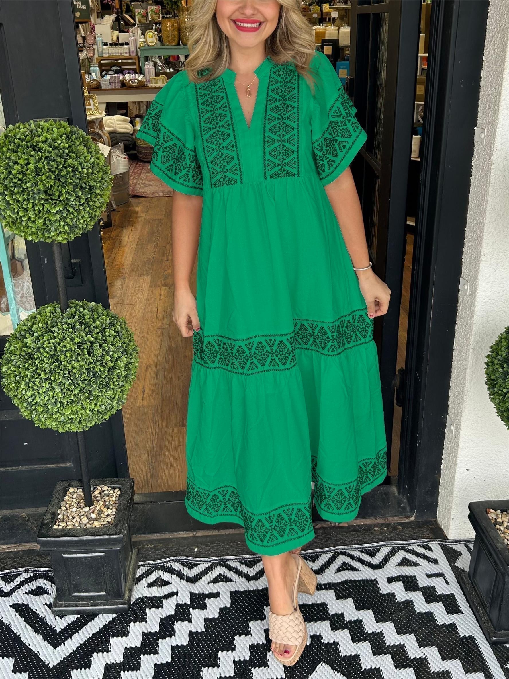 Sole Effortless Loose Puff Sleeve Dress Elevated Occasion Wear