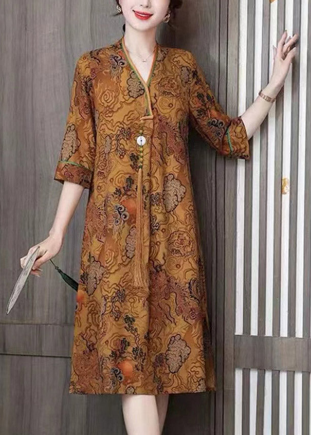 Classic Vintage Dress with a Flattering Fit