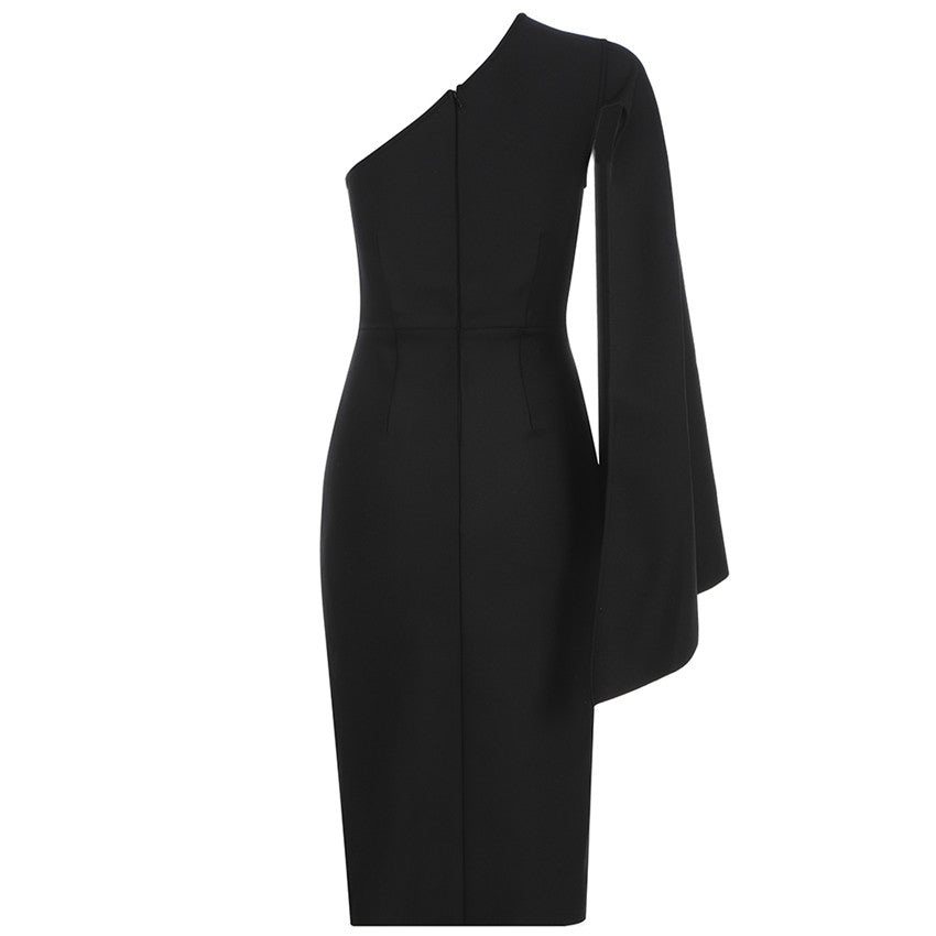 Meiga One-shoulder Cocktail Mini dress