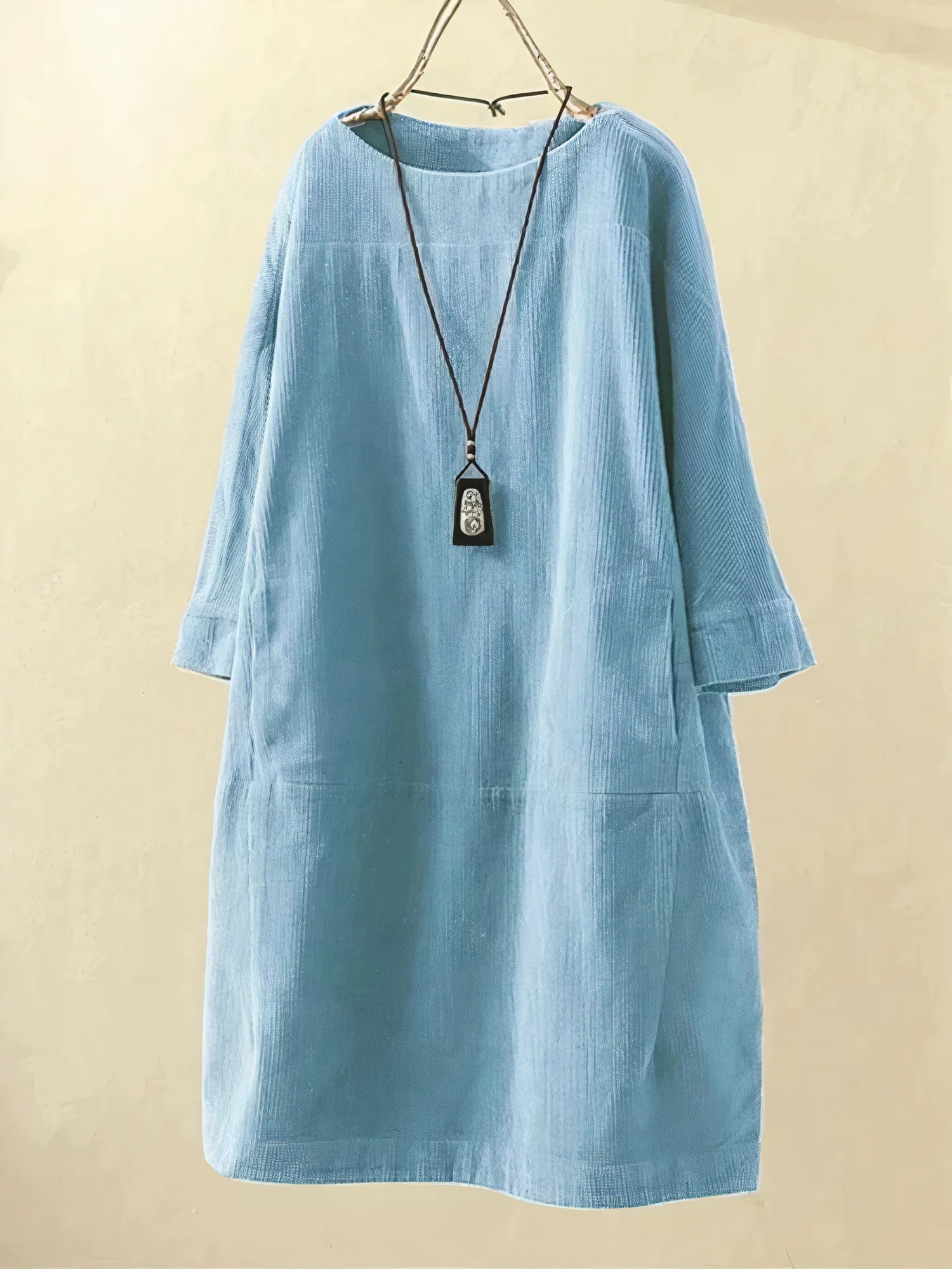 Megan Exclusive Corduroy Dress Chic Silhouette Collection