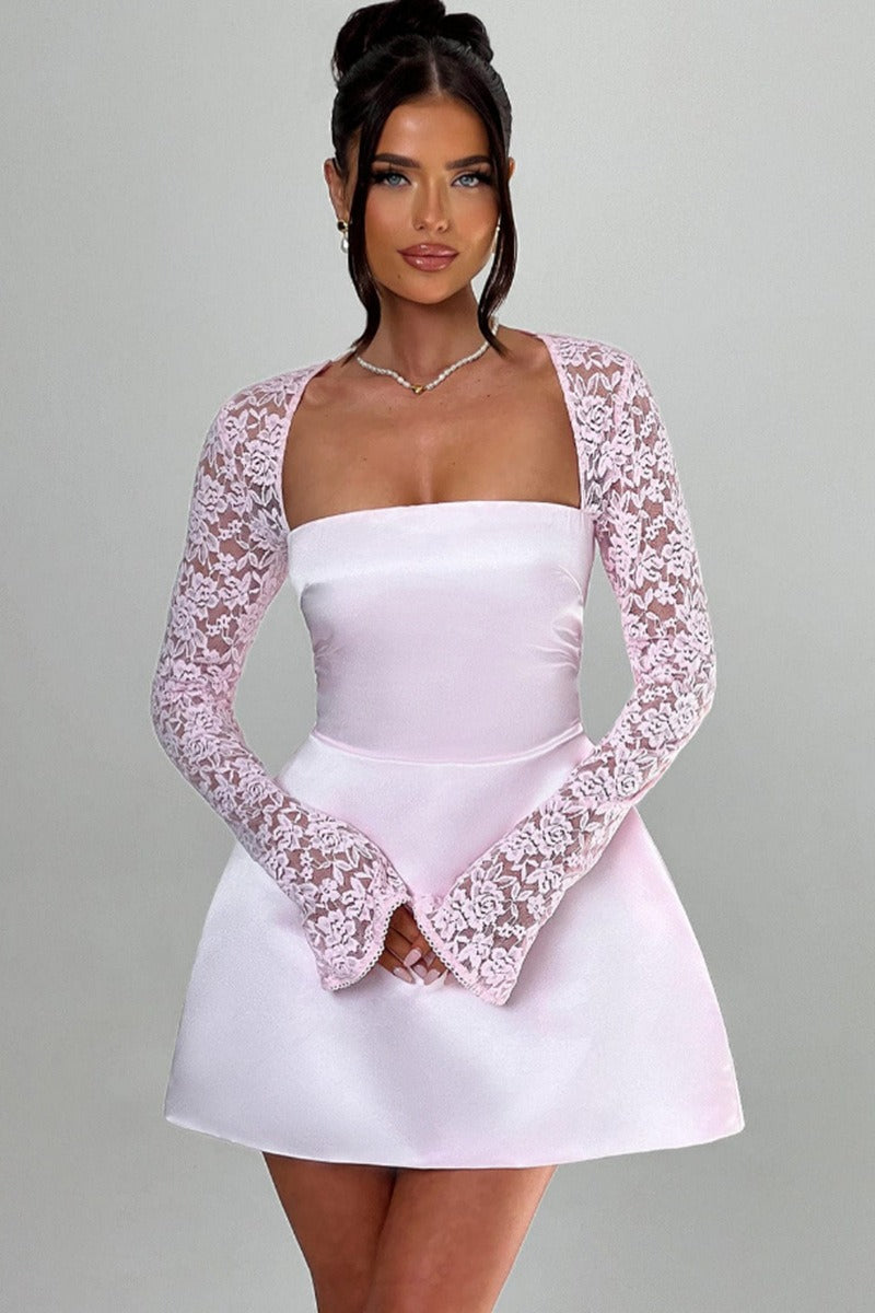 Lace Bodycon Aline Chic Cocktail Dress