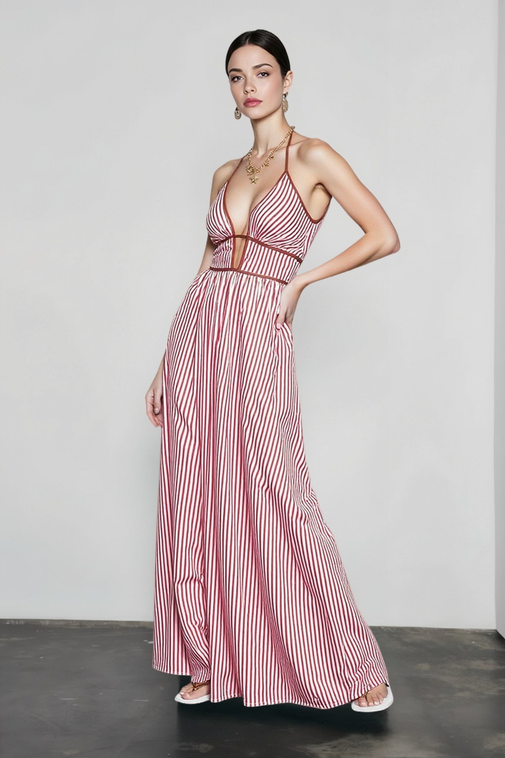 Halter-Neck Dress