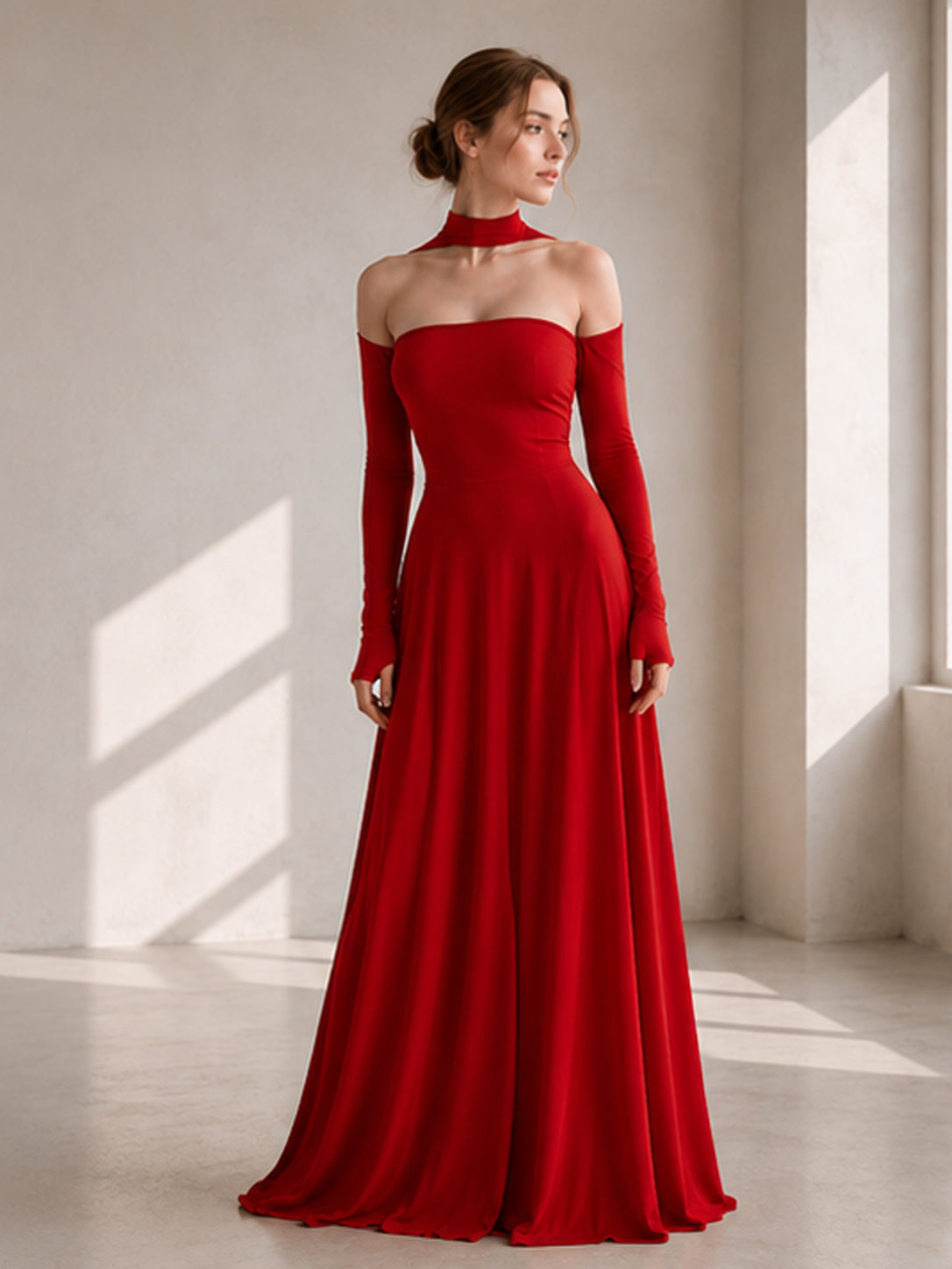 Halter-Neck Dress