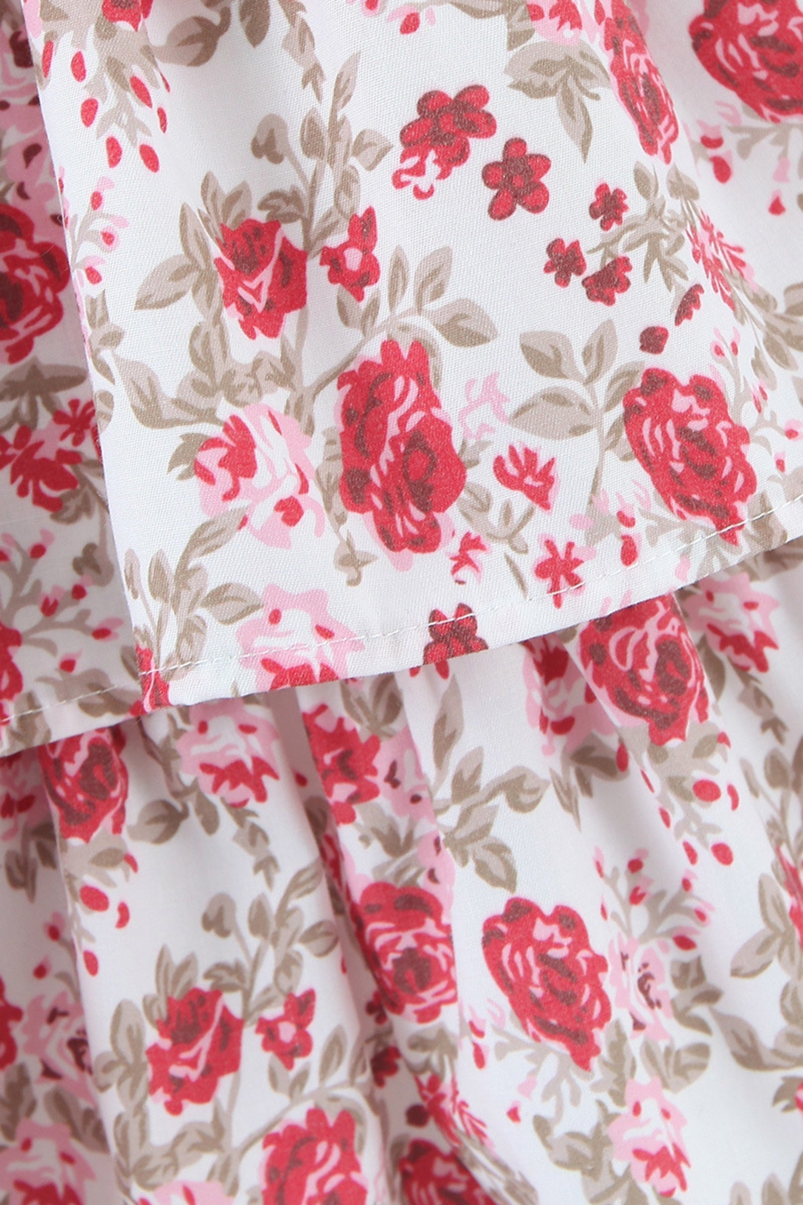 Floral Off Shoulder Sweetheart Bustier Tiered Ruffle Mini Dress