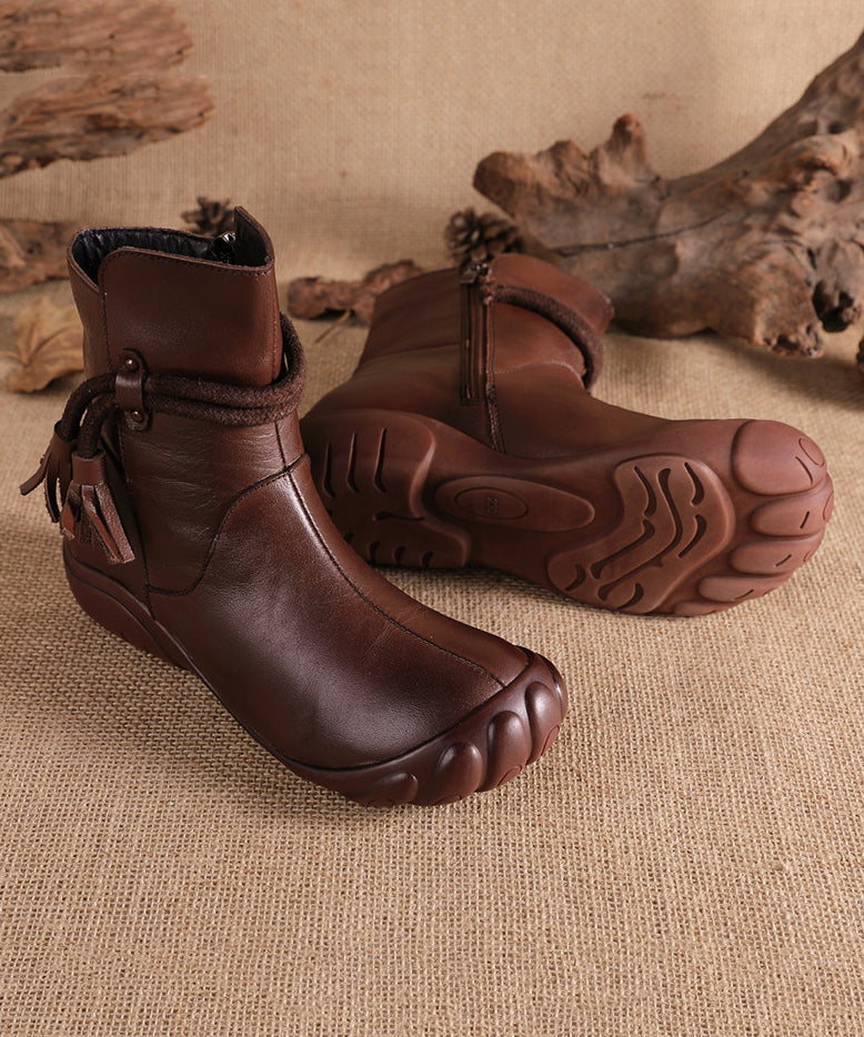Classic Orthopedic Boots with Timeless Style